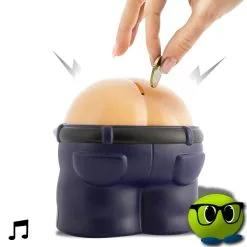 Tirelire Fesses Avec Son En Plastique - Mrbulle