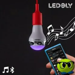 Lampe LED Colorée Avec Haut-parleur Bluetooth - Mrbulle