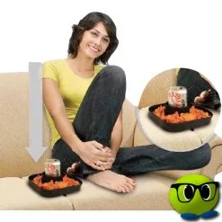 Plateau Snack Et Boissons Anti-renversement Pour Canapé - Mrbulle