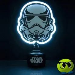 Lampe Néon Tête Stormtrooper Star Wars - Mrbulle