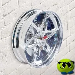 Horloge Murale à LED En Forme De Jante - Mrbulle