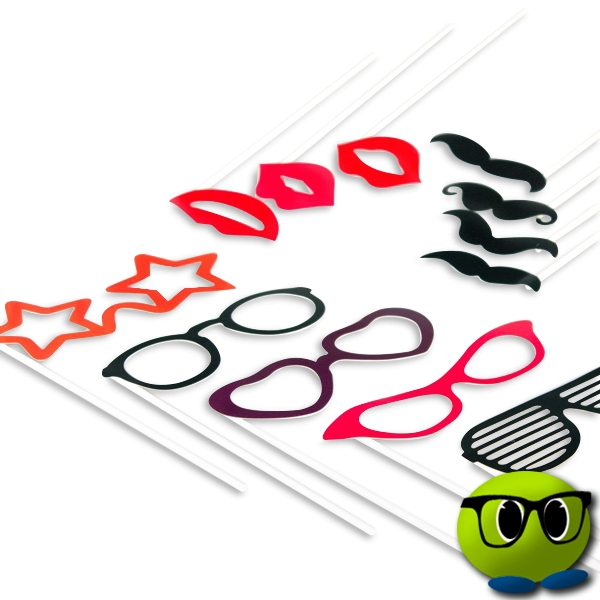 Accessoires Déguisements 17 Pièces Pour Photos - Mrbulle 4 Accessoires Déguisements 17 Pièces Pour Photos - Mrbulle – Image 2