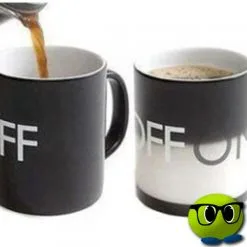 Tasse Thermique Change-couleur On/Off Révolutionnaire - Mrbulle -Magasin De Décoration 7802 photo