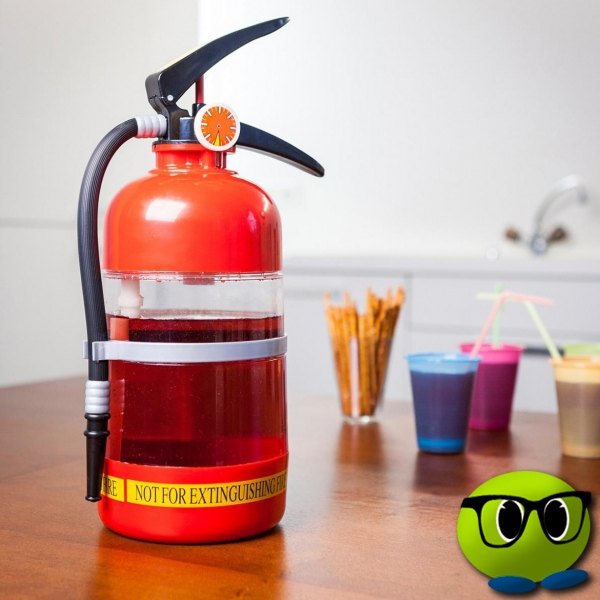Distributeur De Boisson En Forme D'extincteur - Mrbulle 5 Distributeur De Boisson En Forme D'extincteur - Mrbulle – Image 3