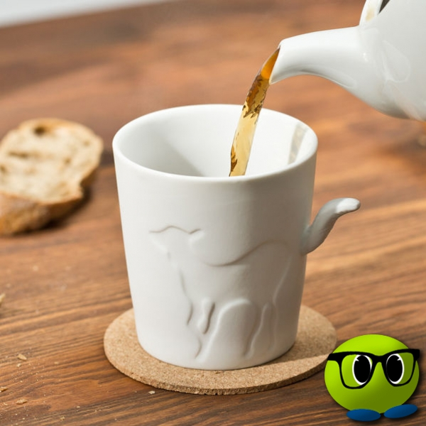 Tasse Avec Motif Incrusté De Biche - Mrbulle 5 Tasse Avec Motif Incrusté De Biche - Mrbulle – Image 3