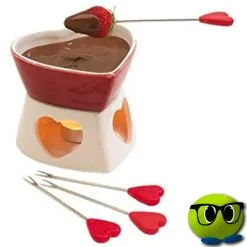 Moule Pour Fondue Cœur - Mrbulle -Magasin De Décoration 7834 photo