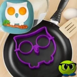 Moule Pour œuf Sur Plat En Forme De Hibou - Mrbulle -Magasin De Décoration 7838 photo