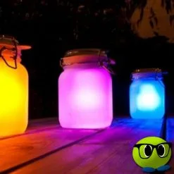 Jar Solaire Attrayant, Lumières Multicolores - Mrbulle 17 Jar Solaire Attrayant, Lumières Multicolores - Mrbulle -Magasin De Décoration 7899 photo