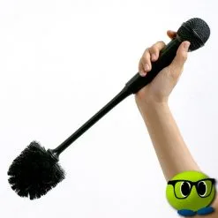 Brosse En Forme De Micro Pour Les Toilettes - Mrbulle -Magasin De Décoration 7907 photo