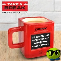 Mug En Cas D'urgence, Prenez Une Pause - Mrbulle -Magasin De Décoration 7961 photo