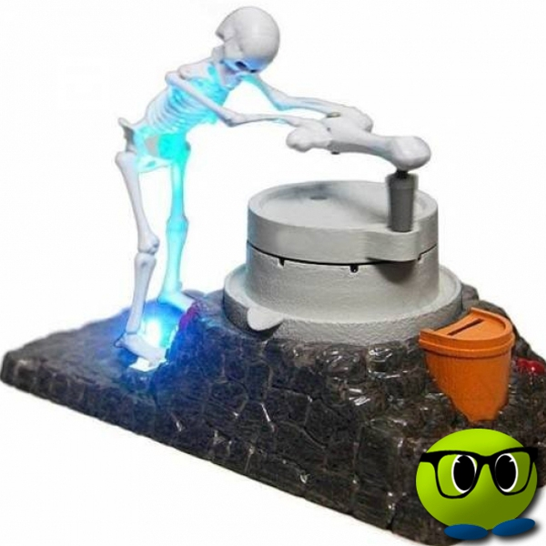 Tirelire Squelette Plastique Broyeur De Pièces - Mrbulle 5 Tirelire Squelette Plastique Broyeur De Pièces - Mrbulle – Image 3