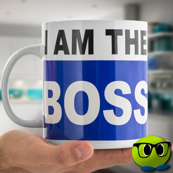 Mug Taille XXL I Am The Boss - Mrbulle 4 Mug Taille XXL I Am The Boss - Mrbulle – Image 2