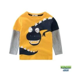 Dinosaure Jouet Tee Shirt Manche Longue Dinosaure Diplodocus